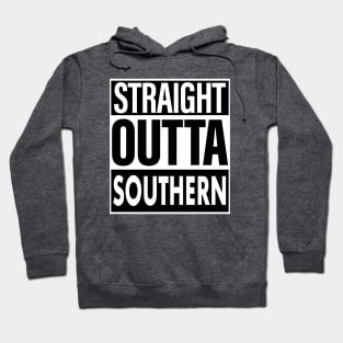 Southern Name Straight Outta Southern Hoodie